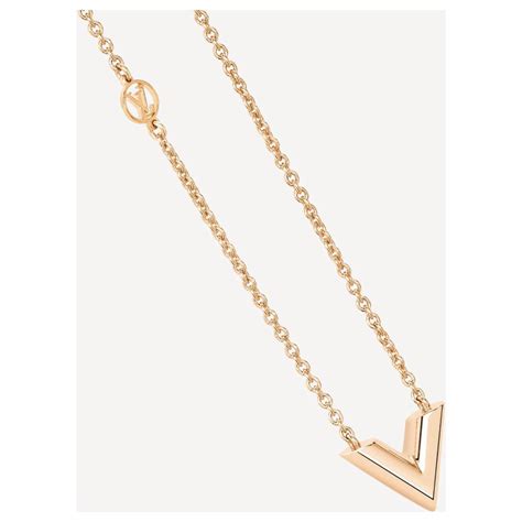 lv black necklace|lv necklaces women's.